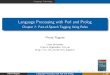 Language Processing with Perl and Prologilppp.cs.lth.se/slides/ch07.pdf · Language Technology Language Processing with Perl and Prolog Chapter7: Part-of-SpeechTaggingUsingRules PierreNugues