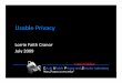 Usable Privacy - Home | National Academiessites.nationalacademies.org/.../documents/webpage/... · – The cost of privacy protection (including figuring out how to protect their