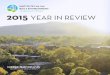 2015 YEAR IN REVIEWorganizational sustainability practice supports real estate holders in advancing their policies, culture, analytics, and practices. ... whether through optimizing