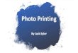 Photo Printingsjphotoclub.weebly.com/uploads/3/2/...presentation... · •Photo may be mounted on a single matte board (flush mounted) or ... Retouching, manipulation, sharpness,