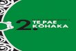 Te Hū o Moho Book 2 - Te Pae Kohaka · another two whänau members who will take their spot in the limelight in book four, but for now we have a tight six, along with a couple of