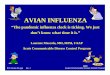 FLU AVIAN ACDC WEB.ppt5.16 - lapublichealth.orglapublichealth.org/acd/docs/Flu/FLU_AVIAN_ACDC WEB.pdf · D12:\Avian Flu.ppt No. 15 Acute Communicable Disease Control Program DOES