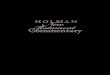 HOLM A N estament New Commentary T Holman Old Testament Commentary Contributors Vol. 1, Genesis ISBN