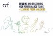 Building and Sustaining High Performance Teams – Learning ...€¦ · The narrative of building and sustaining teams runs through all organisations in whatever sphere they operate