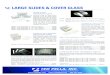 LARGE SLIDES & COVER GLASS - Ted Pella, Inc. · LARGE SLIDES & COVER GLASS LARGE GLASS MICROSCOPE SLIDES Epecially made for larger tissue sections, such as whole brain sections, to