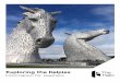 Exploring the Kelpies - Helix Park Falkirk | The Helix · The Kelpies The Kelpies are magnificent steel monuments that together form the largest equine sculptures in the world and