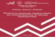 WNE WP 14/2013 (99) · Warsaw 2013 Working Papers No. 14/2013 (99) PAWEŁ WNUK LIPINSKI Portfolio selection models based on characteristics of return distributions