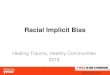 Racial Implicit Bias - SaintAsainta.org/.../files/Racial-Implicit-Bias-Presentation.pdf1. Individual Bias: Pre-judgment, bias, or discrimination by an individual based on race, gender,