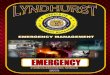 2 Lyndhurst, NJ OEM · to all phases of the emergency -- mitigation (risk reduction), preparedness, response, and recovery - and similar emergency management strategies could apply