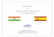 Draft Report On Buyer Seller Meet, Madrid, Spain (3 …...Council i.e. “India International Garment Fair” at Pragati Maidan, New Delhi to be held from 17-19 January, 2018 at Pragati