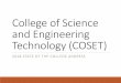 College of Sciences - Sam Houston State University · 2018-09-04 · College of Science & Engineering Technology Excellence Awards Graduate Student Excellence in Research –Mrs Indika