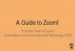 A Guide to Zoom! · Video Preferences In video preferences you can choose whether to enable HD, turn off video when joining a meeting to give you time to settle, display your name