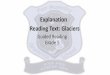 Explanation Reading Text: Glacierssoe20.pomgrammar.ac.pg/PDF/GR5 ENGL ENGL SNAWAI 1 PPX.pdf · In this lesson you will read an Explanation text. The following documents are attached