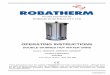 Roband - OPERATING INSTRUCTIONS · 2016-11-10 · The urns have a sight glass that will show the approximate number of cups of water remaining. The scale is based on a 160mL cup size