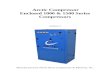 Arctic Compressor Enclosed 1000 & 1500 Series Compressors · 2018-10-03 · Arctic compressors are compact air compressors, designed with high velocity composite fans and aluminum
