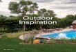 Outdoor Inspiration...spire your own outdoor living. Challenge: A half-circle patio in the couple’s backyard, original to the house and made of concrete pavers, was deteriorating