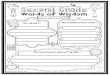 Words of Wisdom€¦ · Words of Wisdom ©Lucky Little Learners 2014 You will learn… Our teacher loves it when… My favorite part about 2nd grade… ‘s . Il 12 : 123 . Created