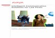 Communication Solutions for Accounting (Avaya is #1 in IP telephony*), Avaya IP Office has the track