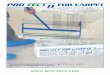 FOR CARPET - Floor Protection | Surface Protection · FOR CARPET PRO TECT® CARPET DISPENSER is the fastest way to apply this product. Use our smaller dispenser for the 24” - 36”