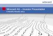 Wirecard AG Investor Presentationir.wirecard.de/download/companies/wirecard/Presentations/2011_Q2... · B2B Issuing Supplier & Commission Payments (SCP), Payout cards Industry-specific