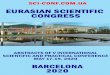 EURASIAN SCIENTIFIC CONGRESS...2020/05/19  · 3 UDC 001.1 BBK 35 The 5th International scientific and practical conference ³Eurasian scientific congress (May 17-19, 2020) Barca Academy
