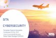 Euro Cybersecurity Campaign · 2017-10-03 · 1. Rise of Cyber Threats •Major Cyber attacks in the Aviation industry doubled since 2015. •Recent audits realized by SITA show that