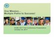 Fall 2017 One Mission Multiple Paths to Success! Conference/10... · 2017-10-23 · • Miramar CBO: Brett Bell, CPA ... 45,000 Students Enroll in Continuing Education ... Elementary