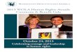2013 WOLA Human Rights Awards Ceremony & Benefit Gala · 2017-04-27 · WOLA has been a leading voice in Washington, DC on human rights issues facing Latin America for nearly 40 years