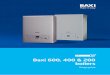 Baxi 600, 400 & 200 boilers - Williams & Co · 2018-08-16 · page 7 Baxi 200 Combi 24 Combi 28 Combi Sales code Boiler only 7656160 7656161 Accessories and controls Concealed user