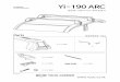 Yi-190 ARCimage.blueweb.co.kr/~youil/instructions/yi190arc.pdf · 2019-09-19 · yi-190 arc 일반용 기본바 아크 장착설명서 x 4 (1대분) x 4 (1대분) x 4 (1대분) x