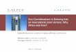 ACC breakfast seminar on Key Considerations in Entering Into an International Joint ... · 2018-06-27 · Limiting the disclosure of CI only on a “need to know basis” Restricting
