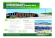 FOR SALE IMMACULATE INDUSTRIAL FACILITY · CONTACT EXCLUSIVE AGENT PROPERTY SUMMARY + 71,700 sq. ft. facility with 68,791 sq. ft. warehouse/ manufacturing/distribution floor + 8 dock-height