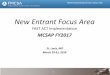 New Entrant Focus Area - Home | FMCSA · 2019-12-13 · MCSAP Planning Meeting and Grants Training – 2016 . New Entrant Focus Area . FAST ACT Implementation. MCSAP FY2017 . St