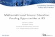 Mathematics and Science Education: Funding Opportunities ...cadrek12.org/sites/default/files/IES Presentation Slides.pdfies.ed.gov Research Objectives of IES Grant Programs •Develop