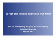 PDF filter slides VB2012 - Virus Bulletin · 2012-10-17 · Wei Xu, Xinran Wang, Huagang Xie, Yanxin Zhang Palo Alto Networks Sep 26, 2012 AFast"and"Precise"Malicious"PDFFilter" ""