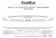 SALTA EXCELLENT GROUND Round - Trampolines · 2019-07-16 · TRAMPOLINE SIZE 244 cm 251 cm 183 cm 213 cm 305 cm 427 cm 366 cm SALTA SALTA EXCELLENT GROUND Round GB NL D F DK FI NO