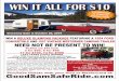 2016 Win it All Flyer 2 · WIN A DELUXE GLAMPING PACKAGE FEATURING A 1954 FORD CONVERTIBLE AND 1957 VINTAGE WESTERNER CAMPING TRAILER NEED NOT BE PRESENT TO WIN! Giveaway Date is