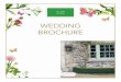 WEDDING BROCHURE - Cliff at Lyons...BROCHURE Delivering an Irish country experience, Cliff at Lyons, hotel and country retreat is home to The Orangery restaurant, Trellis, Aimsir,The