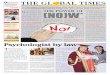 INSIDE N (NO)W* - Global Times · 2017-01-16 · THE GLOBAL TIMES | MONDAY, JANUARY 16 , 2017 Education & Enhancement Send your answers to The Global Times, E-26, Defence Colony,