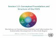 Session 1.2: Conceptual Foundation and Structure of the FDES · 2018-12-03 · Session 1.2: Conceptual Foundation and ... e als s al , t al Health 1. al ality. United Nations Statistics