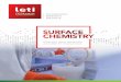 Surface chemiStry - CEA/CEA · Leti surface chemistry service offers processes on semi-conductors and metals, glass and oxides, polymers and plastics from single component to wafer