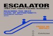 Escalator - ... 5 Escalator: Jobs for youth facING barrIErs facEs of Impact â€œYouth unemployment requires