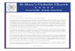 St Mary’s Catholic Church · 2019-05-23 · St Mary’s Catholic church Forward in Faith St Mary’s Catholic Church u 111 Hampton Avenue u Greenville, SC 29601 u 864.271.8422 Church