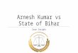 Arnesh Kumar vs State of Bihar