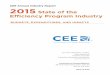 CEE Annual Industry Report 2015 State of the Efficiency ...library.cee1.org/sites/default/files/library/12628/CEE_2015_Annual_Industry...Binational Trends: DSM Programs in the United
