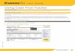 Using Cash Flow Tracker - CommBank...Using Cash Flow Tracker About this guide Important information 1. Open your internet browser and log into CommBiz. 2. On the top menu, click Admin