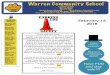 Warren Community School16:18.pdf · Warren Community School 117 Eastern Road Warren, Maine 207-273-2001 Deborah Howard, Principal Justin Kangas, Assistant Principal Susan Overlock
