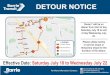 Detour Notice - Route 7 (July) Around/BarrieTransit/Documents... · DETOUR NOTICE Effective Date: Saturday July 18 to Wednesday July 22 Route 7 will be on detour from start of day