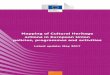 Mapping of Cultural Heritage actions in European …kultur.creative-europe-desk.de/fileadmin/2_Publikationen/...4.1.1 Commission Recommendation on the digitisation and online accessibility