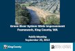 Public Meeting Slideshow - September 2014 · state/federal agencies, business community, environmental groups, WRIA 9 and other interested parties 3. Setting level of protection from